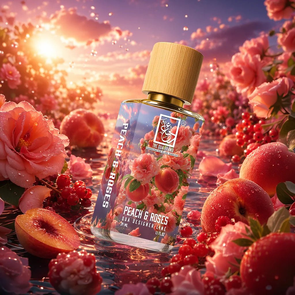 Dua Peach & Roses - FragranceGems