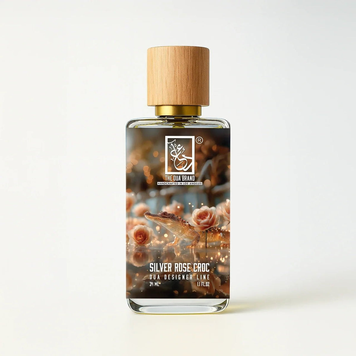 Dua Silver Rose Croc - FragranceGems