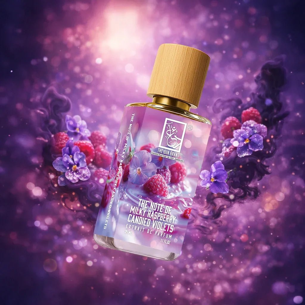 Dua The Note Of Milky Raspberry Candied Violets - FragranceGems