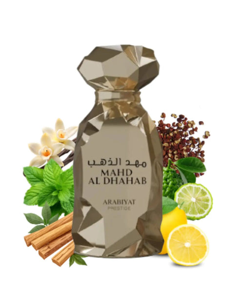 Arabiyat Prestige Mahd Al Dhahab (100ml) – Arabische Eau de Parfum, flacon