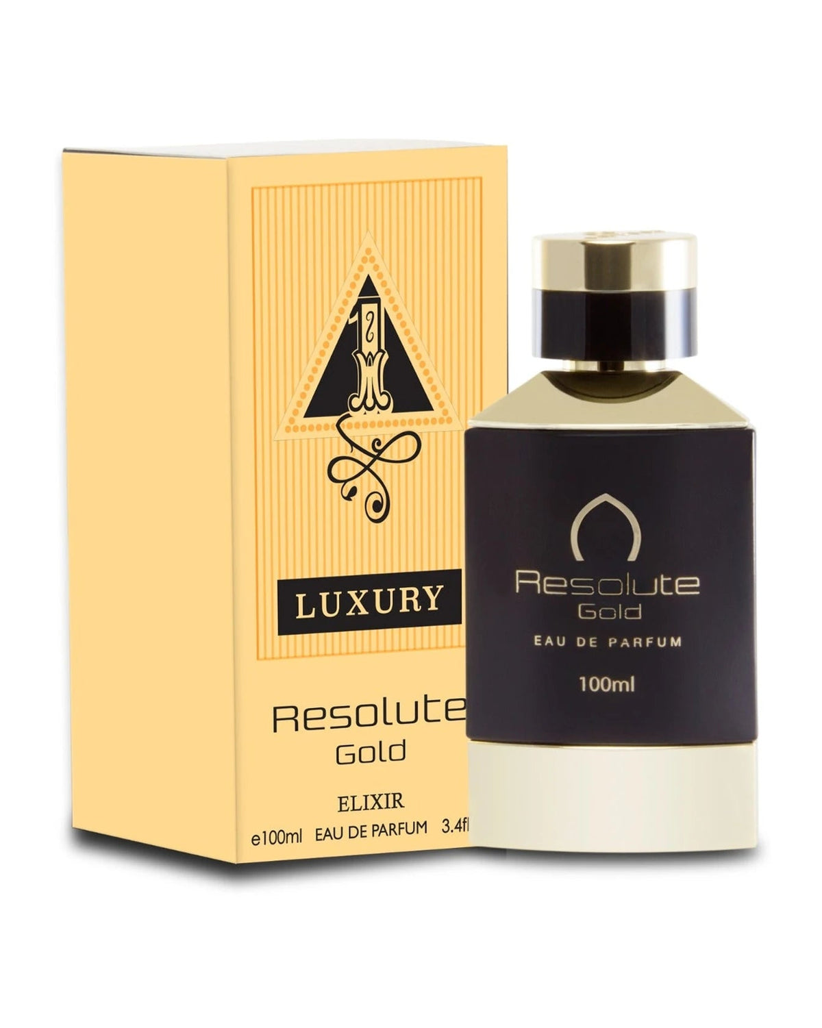 Khalis Resolute Gold Elixir (100ml) - FragranceGems